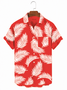 Men's Vintage Hawaiian Shirts Palm Tree Men's Comfortable Plus Size Seersucker Tops