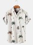 White Coconut Tree Boho Shirts & Tops