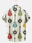 Men's Simple Music Guitar Casual Print Shirt