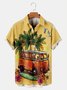 Men's Tactical Hawaiian Coconut Tree Holiday Series Shirts