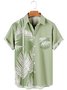 Lightgreen Holiday Series Cotton-Blend Shirts & Tops