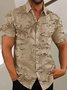 Men's Hawaii Holiday Series Coconut Tree Palm Tree Short Sleeve Shirts