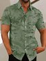 Men's Hawaii Holiday Series Coconut Tree Palm Tree Short Sleeve Shirts