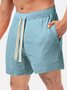 Men's Casual Series Linen Beach Shorts