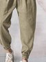 Royaura Natural Fiber Casual Basics Plain Hawaiian Big and Tall Trousers