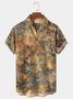 Men's Button-Up Shirt Hawaiian Short Sleeve Breathable Shirt