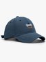 Men's Outdoor Shade Letter Embroidery Curved Brim Casual Baseball Cap