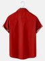 Royaura Men's Vintage Christmas Tree Bowling Shirts Tuckless Botton Up Big and Tall Shirts