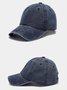 Royaura Men's Vintage Washed Hat Guitar Dirty Old Dad Hat Spiked Baseball Cap
