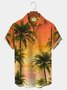Royaura Men's Holiday Beach Hawaiian Button Short Sleeve Shirt