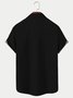 Royaura St. Patrick's Day Clover Print Men's Vintage Bowling Shirt Seersucker Plus Size Shirt