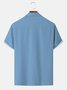 Royaura Nostalgic Movie Star Men's Bowling Shirt Stretch Big Size Button Medieval Geometric Aloha Shirts