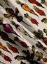 Royaura Vintage Fun Fruit and Vegetable Print Men's Button Pocket Shirt