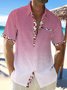 Royaura Cotton-Linen Casual Shirts Natural Breathable Summer Lightweight Hawaiian Shirts