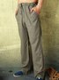 Royaura Men's Loose Lightweight Casual Nature  Fiber Pants Casual Home Comfort Pants