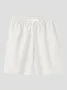 Royaura Basic Men's Button Pocket Two-piece Short Sleeve Shirt  And Shorts Set