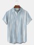 Royaura Ombre Tie Dye Print Beach Men's Hawaiian Oversized Shirt with Pockets