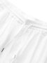 Men's Casual Loose Cotton Linen Pants Breathable Long Trousers