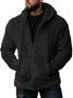 Royaura Fleece Warm Men's Zipper Hoodie