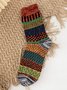 Royaura Vintage Geometric Aztec Men's Warm Socks