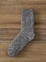 Royaura fleece warm and sweat-absorbent men's outdoor home socks