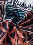 Royaura® Cool Ice Men's Hawaiian Shirts Island Coconut Tree Tapa Geometric Art Sweat-wicking Breathable Wrinkle Free Pocket Shirts