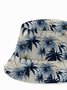 Royaura® Hats Hawaii Coconut Tree Printed Men's Bucket Hat