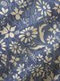 Royaura® Hawaii Botanical Floral Print Men's Button Pocket Short Sleeve Shirt