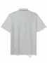 Royaura® Vintage Bowling Plant Bamboo Print Beach Men's Short Sleeve POLO Shirt