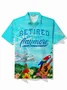 Royaura® Beach Holiday Men's Hawaiian Polo Shirt Quick-Drying Stretch Comfortable Outdoor Top