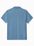 Royaura® 50's Retro Bowling Shirt Medieval Geometric Art Pocket Camp Shirt Big Tall