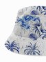 Royaura® Hawaiian Coconut Tree Art Men's Bucket Hat
