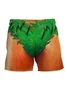 Royaura® Hawaiian Fun Cartoon Print Men's Beach Shorts