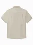 Royaura® 50's Vintage Men's Bowling Shirt Mid-Century Stripes Art Pocket Camp Shirt Big Tall