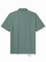 Royaura® Vintage Bowling Ethnic Pattern Stripe Print Polo Shirt Stretch Comfortable Camping Pullover Polo Shirt Big Tall