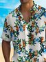 Royaura® Beach Vacation TIKI Sculpture Art Men's Hawaiian Shirt Tropical Palm Tree Quick-Dry Sculptor Shirt