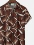 Royaura® Rugby Graphic Button Pocket Short Sleeve Shirt Big & Tall