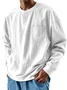 Royaura® Basic Men's Chest Pocket Stretch Long Sleeve T Shirt Big Tall