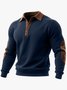 Royaura® Basic Men's Casual Fashion Ethnic Style Button Sweatshirt