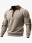 Royaura® Basic Men's Casual Fashion Ethnic Style Button Sweatshirt