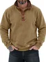Royaura® Basic Polo Shirt Stretch Comfort Camping Pullover Long Sleeve Polo Shirt Big&Tall