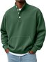 Royaura® Basic Sweatshirt Stretch Comfort Camping Pullover Long Sleeve Sweatshirt Big&Tall