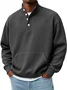 Royaura® Basic Sweatshirt Stretch Comfort Camping Pullover Long Sleeve Sweatshirt Big&Tall
