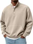 Royaura® Basic Sweatshirt Stretch Comfort Camping Pullover Long Sleeve Sweatshirt Big&Tall