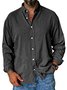 Royaura® Basic Men's Button-Down Long-Sleeve Shirt Big & Tall