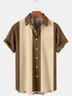 Royaura®  Men's Vintage 50s Style Classic Bowling Shirt