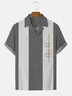 Men‘s Retro Camp Comfortable-Blend 50S Vintage Bowling Shirts