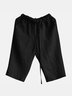Royaura Nature  Fiber Shorts Men's Casual Shorts Summer Loose Breathable Shorts