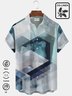 Royaura  Geometric Series Pockets Shirts