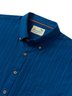 Royaura® Cotton Vacation Men's Guayabera Shirt Pocket Jacquard Comfortable Breathable Camp Button-Down Shirt Big Tall